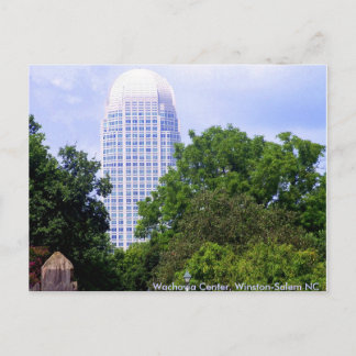 Wachovia Center, Winston-Salem NC Briefkaart