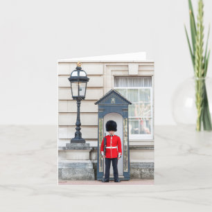 Wacht bij Buckingham Palace lege wenskaart Bedankkaart