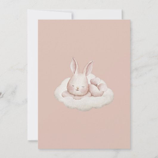 Wacht bijna op Baby shower uitnodiging (Achterkant)