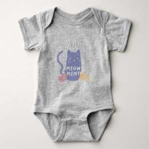 Wacht een Meow-ment Romper