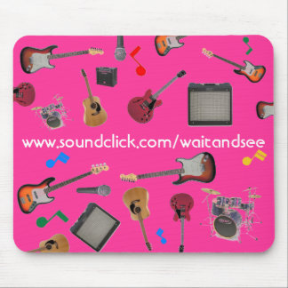 WACHT EN ZIE Mousepad Muismat