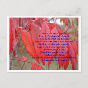 Wacht even briefkaart