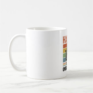 Wacht Even Laat Me Dit Even Overdenken Funny Retro Koffiemok