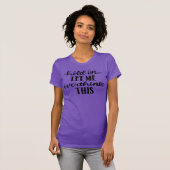 Wacht even, laat me dit overdenken! t-shirt (Voorkant volledig)
