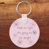 Wacht even sleutelhanger (Voorkant)