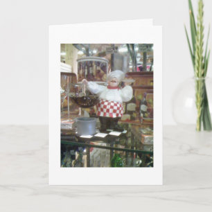 "WACHT" HEM OF HAAR WEG VOOR U JUBILEUM KAART