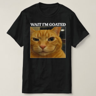 Wacht, ik ben de Geitenkat Domme Grappige Kattenme T-shirt