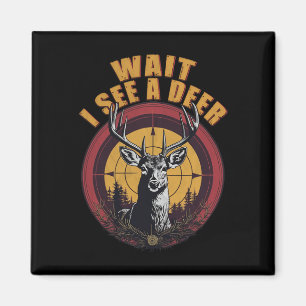 Wacht, ik zie een hert, pap jager, big buck herten magneet