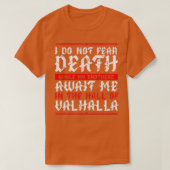 Wacht me in valhalla 2 t-shirt (Design voorkant)