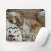 "WACHT ME OP DINNER TIME" MUISMAT (Met muis)