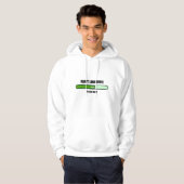 Wacht met het laden van het object hoodie (Voorkant volledig)