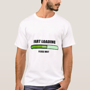 Wacht met het laden van het object t-shirt