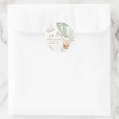 Wacht nauwelijks tot Teddy Bear Mint Pop het als z Ronde Sticker (Tas)