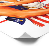 Wacht niet met oom Sam Retro te vaccineren. Poster (Hoek)