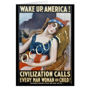 WACHT OP, AMERIKA! OCCUPY!