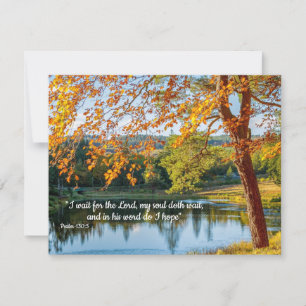 Wacht op de Heer, hoop in zijn woord Kaart