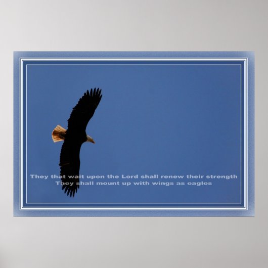 Wacht op de Heer Poster (Voorkant)