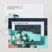 Wacht op de LORD Briefkaart (Voorkant / Achterkant)