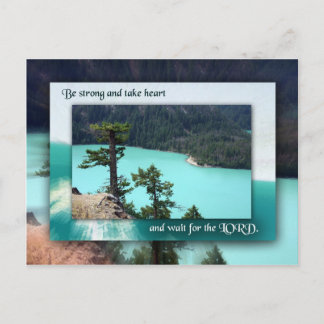 Wacht op de LORD Briefkaart