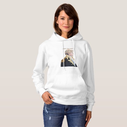 Wacht op Elizabeth Warren Hooded Sweatshirt (Voorkant volledig)