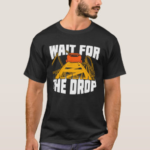 Wacht op het Onderzetter van de Draaimachine van d T-shirt