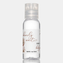 Wacht snel op boho beer baby shower