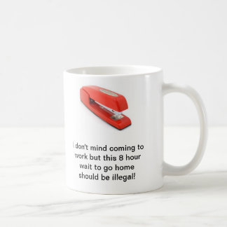 Wacht tot je naar huis gaat koffiemok