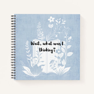 Wacht, wat dacht ik? notitieboek