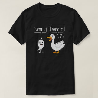 Wacht wat interpunctie Engels leraar Gift Duck T-shirt