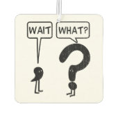 Wacht, wat? luchtverfrisser (Achterkant)