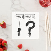 Wacht, wat? servet (Insitu)