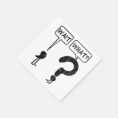 Wacht, wat? servet (Hoek)