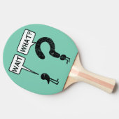 Wacht, wat? tafeltennisbatje (Zijkant)