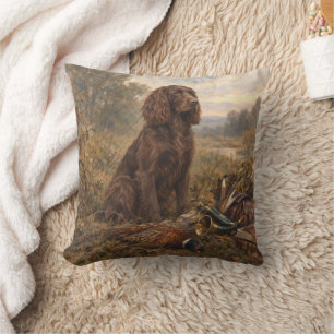Wachtelhund Jachtkunst, Duitse Spaniel Kussen