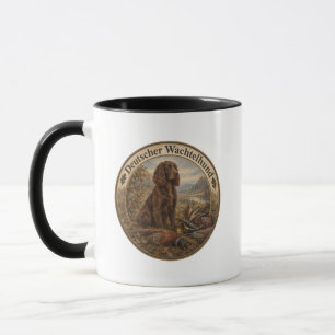 Wachtelhund Jachtkunst, Duitse Spaniel Mok
