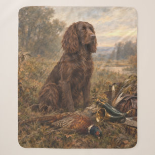 Wachtelhund Jachtkunst, Duitse Spaniel Sherpa Deken