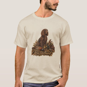 Wachtelhund Jachtkunst, Duitse Spaniel T-shirt