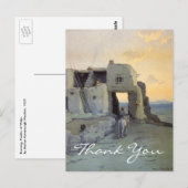 Wachtel's Evening, Pueblo of Walpi Briefkaart (Voorkant / Achterkant)