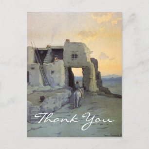 Wachtel's Evening, Pueblo of Walpi Briefkaart