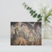 Wachten Briefkaart (Staand voorkant)