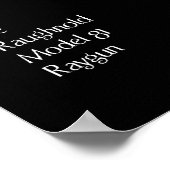 Wachten in een Steampunk Dystopie Poster (Hoek)