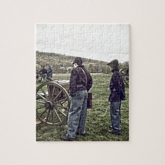 Wachten Legpuzzel (Verticaal)