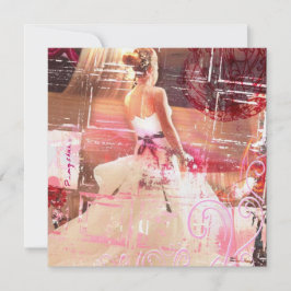 wachten op bruidsuitnodiging kaart