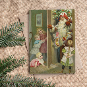 Wachten op de Kerstman Vintage kerst
