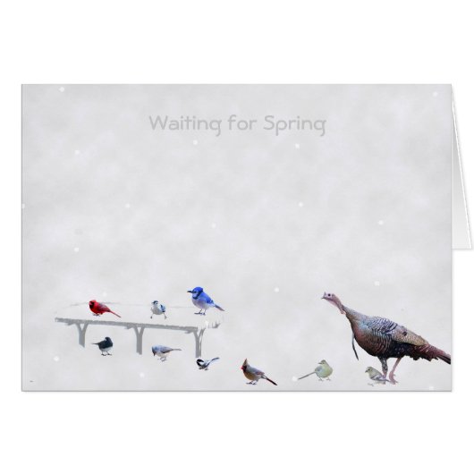 Wachten op de lente (Voorkant Horizontaal)