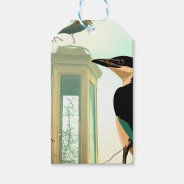 Wachten op de volgende mooie momenten. cadeaulabel