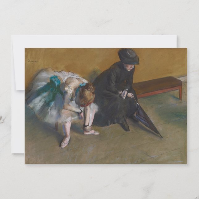 Wachten op Edgar Degas (Voorkant)