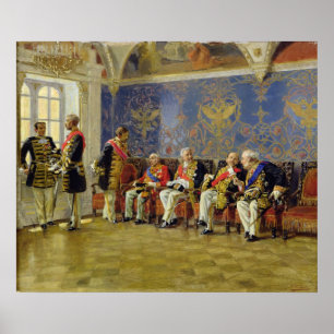 Wachten op een publiek, 1904 poster