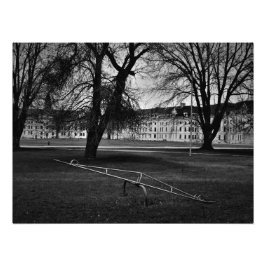 "Wachten op Elation" Foto Afdruk