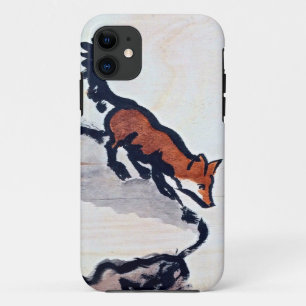 Wachten op Fox iPhone Case